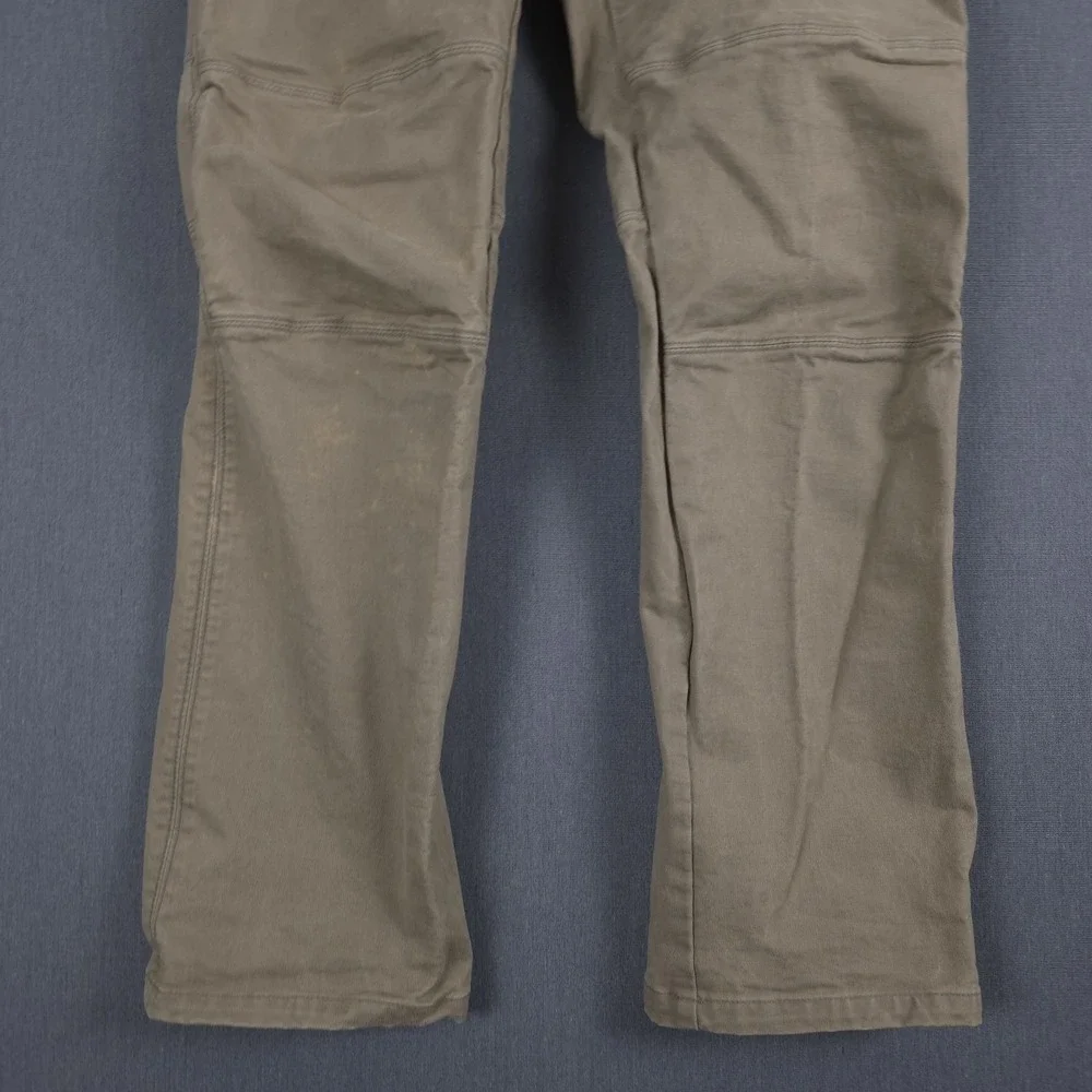 Kuhl Rebel Pants Mens 33x32‎ (Fits 32x32) Khaki Canvas Outdoor Hiking 5139